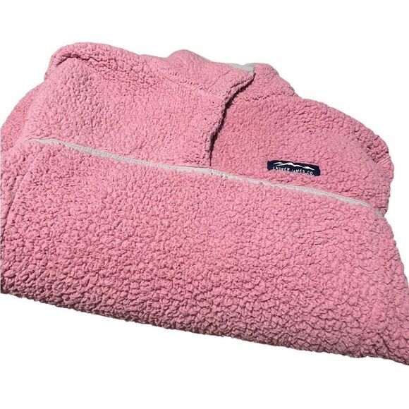 Lauren James  Soft Pink Fleece Jacket size large - Picture 2 of 2